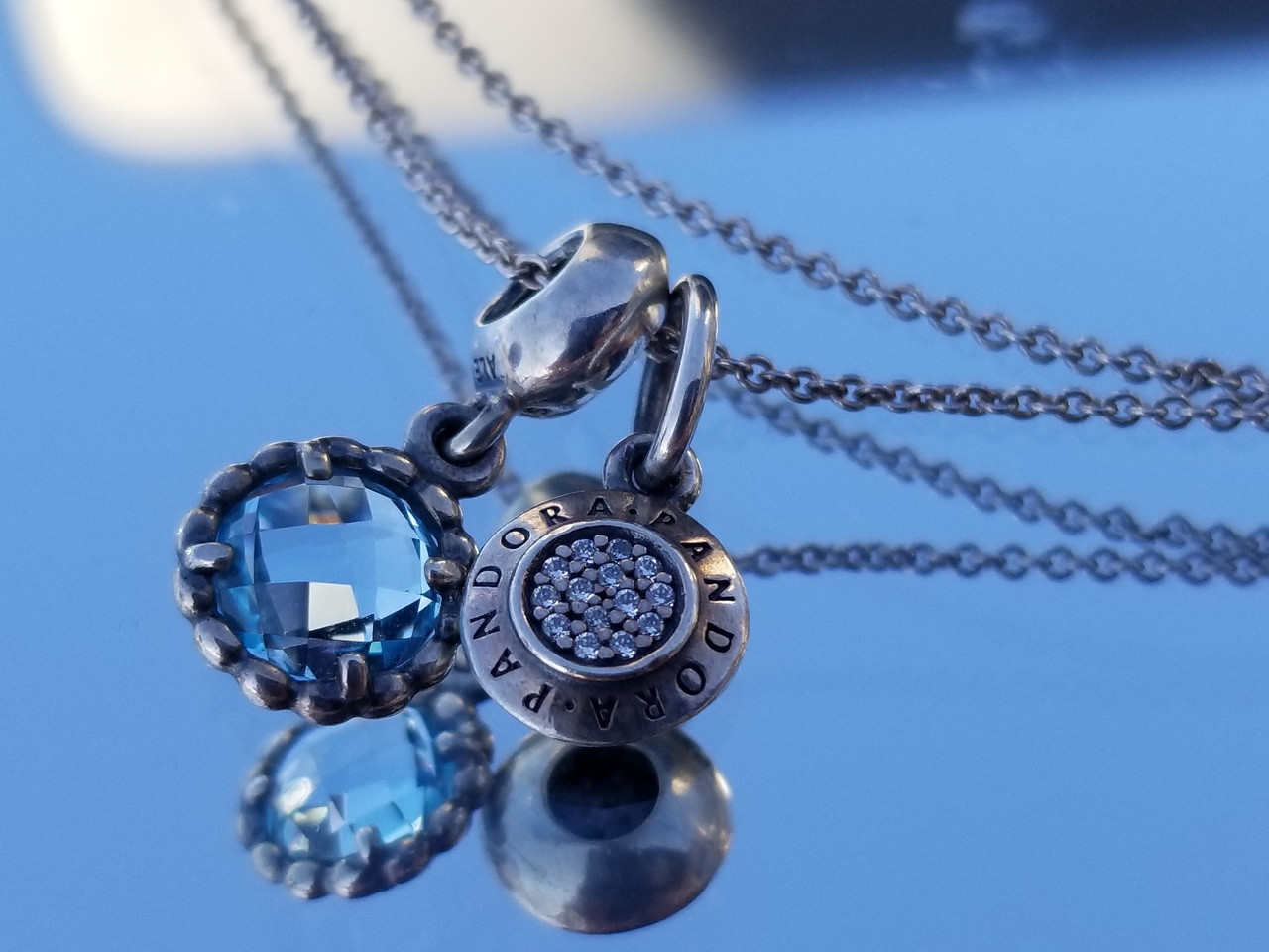 Pandora Sterling silver Station Sautoir 
