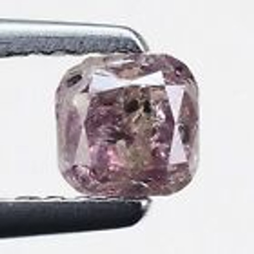 0.49 Carat Natural Fancy Purple Pink Diamond
