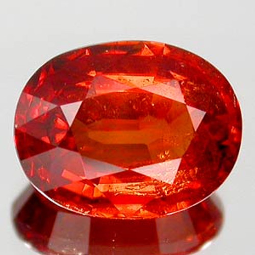 4.96 carat Orange Red Spessartine GARNET UNTREATED