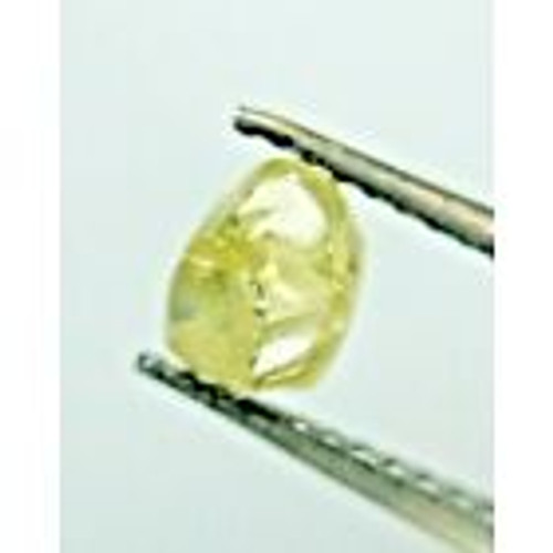  1.03 carat Fancy Yellow Rough Diamond