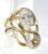 3.41 Carat Pear Diamond Gold Ring Ring