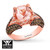 Le Vian Morganite Ring 1-2/6 ct tw Diamonds 14K Strawberry Gold