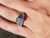 1.76-Carat Emerald Cut Diamond Baguette 14K Gold Ring 