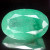 5.52 carat Green COLUMBIAN EMERALD