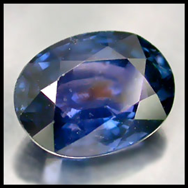 2.17 carat Natural Purple Blue Sapphire