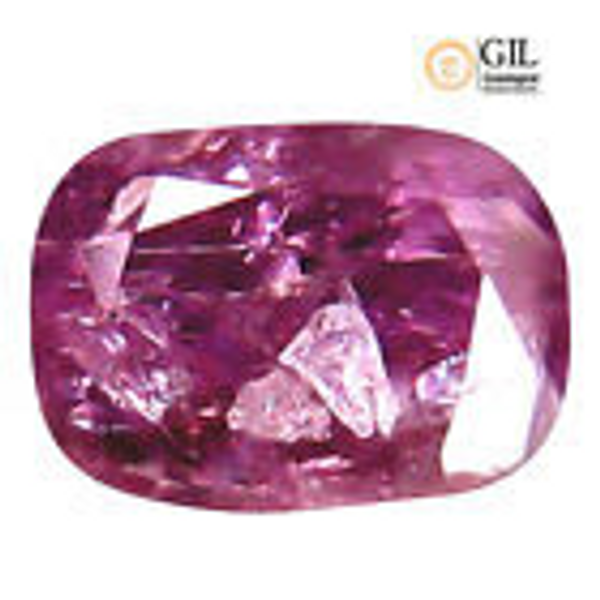 0.20 carat FANCY VIVID PINK COLOR DIAMOND