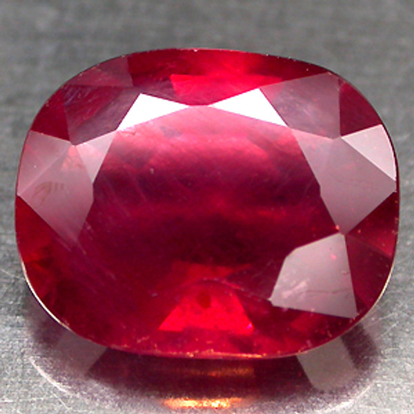 5.18 carat PIGION BLOOD RED RUBY