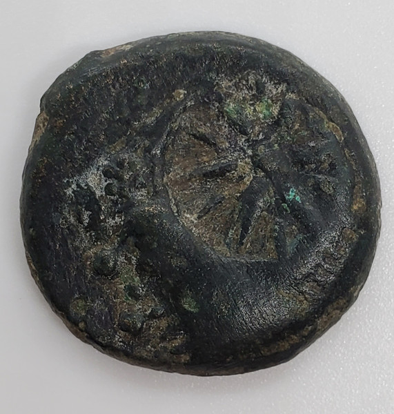 Bosporan Greek Coin with Pontic stamp