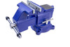 Yost Tools Vises 445 4.5" Heavy-Duty Utility Combination Pipe and Bench Vise, Blue
