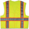 Class 2 Poly Safety Vest3 Org/Silv SurvLXL