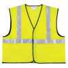 Class II Solid Poly Florescent Lime Safety Vest VCL2SLX3