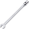 Full Polished flex head wrench, Size: 10 mm, 12 point, Total Length: 7-3/32"