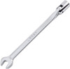 Full Polished flex head wrench, Size: 14 mm, 12 point, Total Length: 9-1/16"