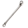 Full polished  45 Degree Box-End wrench, Size: 3/8 x7/16,12 Point ,Total Length: 7-13/16"