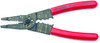8-1/4 Inch With Crimper And Screw Cutter Wire Stripping Pliers 298P