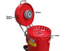 28 Gallon Roll Around Sandblaster With Vacuum (Discontinued)