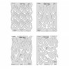 ANEST IWATA Artool? FH-FOR-5SP Flame-O-Rama Series Freehand Airbrush Template Set, Mylar, Transparent