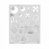 ANEST IWATA Artool? FH-KKFX-17 Kustom Kulture FX Series Lucky 7 Freehand Airbrush Template, 10 in L x 8 in W