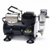 ANEST IWATA Spring Jet IS800 Studio Series Airbrush Compressor, 110 to 120 V, 1 to 25 psi