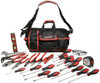 URREA 27 pc Electrician tool sets in canvas tote bag #JE28