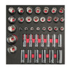 URREA 39 pc 1/2? DRIVE SOCKET SETS WITH ACCESSORIES #CH207
