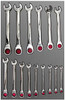 URREA 15 pc COMBINATION RATCHETING WRENCH SETS WITH EVA LAMINATED PLASTIC COVER #CH313L