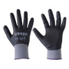 Gray Nylon Glove With Polyurethane Coating Size Medium USGNM