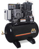 Mi-T-M ACS-20375-80HM Electric Air Compressors, 80-Gallon Two Stage Electric Horizontal