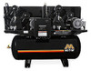 Mi-T-M ADD-20310-120HM Electric Air Compressors, 120-Gallon Two Stage Electric Horizontal