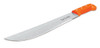 Truper 14" Orange Handle Straight Blade Machete #15883 - 2 Pack