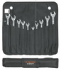 Truper 10-Pc Extra Long Combination Polished Wrench Set,SAE & Metric #13164