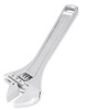 Truper 8" Chrome Plated Adjustable Wrench #15506