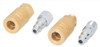 Truper 4-Pc Brass Quick-Connect AIr Coupler and Plug Kit #19080