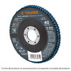 Truper 4-1/2 X 7/8", 80 Grit Flap Disc #11688-2 Pack
