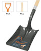 Truper 48" Handle Square Point Classic Shovel #17170