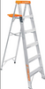 Truper Step Ladders With Pail Shelf, 4 step ladder, type 2 with plate #10264