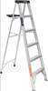 Truper Step Ladders Without Pail Shelf, 2-Step Stepladder #16740