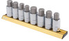 8 pc. 1/2-  Dr. SAE & Metric Hex Bit Socket Set TTN-16132