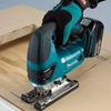 18V LXT? Lithium-Ion Cordless Jig Saw Kit (3.0Ah), Makita-built variable speed motor, XVJ03