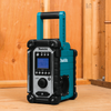 18V LXT? Lithium-Ion Cordless Job Site Radio, Tool Only, Protective bumper, XRM05