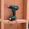 18V LXT? Lithium-Ion Compact Cordless 1/2" Hammer Driver-Drill Kit (2.0Ah), Makita-built 4-pole motor, XPH10R