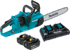 36V (18V X2) LXT? Brushless 14" Chain Saw Kit (5.0Ah), Makita-built Outer Rotor, XCU03PT