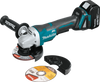 18V LXT? Lithium-Ion Brushless Cordless 4-1/2"Â / 5" Paddle Switch Cut-Off/Angle Grinder Kit, with Electric Brake (5.0Ah), XAG11T