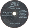 1/16" x 3" Cut-Off Wheel, 100 Pack