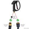 Universal Pressure Washer Spray Gun with Side Assist Handle 80148