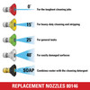 Replacement Spray Nozzles Rated up to 4500 PSI 80146