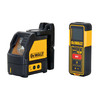 Dewalt DW0889CG Green Line Laser Level & 100 ft. Laser Distance Measurer Kit