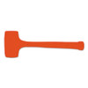 Soft Face Hammer, 42 oz Head, 2 in Diameter, Orange (57-533)