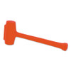 Soft Face Hammer, 5 lb Head, 2-1/2 in Diameter, Orange (57-550)