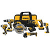 Dewalt DCK695P2 20V MAX* XR Brushless 6‑Tool Cordless Combo Kit (5.0Ah)